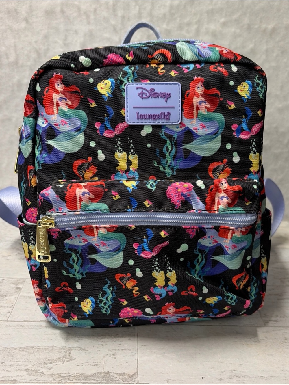 Loungefly Disney Ariel The Little Mermaid Life is the Bubbles Mini Backpack